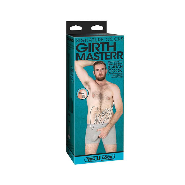 Signature Cocks ULTRASKYN 8.5" Cock w/Removable Vac-U-Lock Suction Cup - Girthma