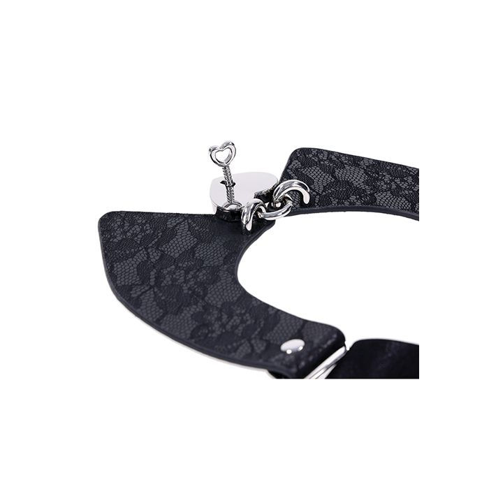 Thumbnail: Sex & Mischief Heartbound Lace Day Collar