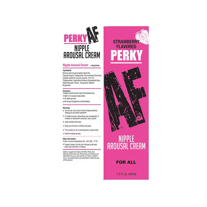 Thumbnail: Perky AF Nipple Arousal Cream - Strawberry 1.5 oz