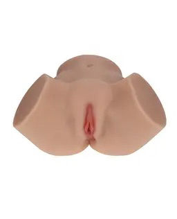 Thumbnail: Shots Xkin Valentina Vellure Dual Entry Masturbator - Tan - 9.3 lbs.