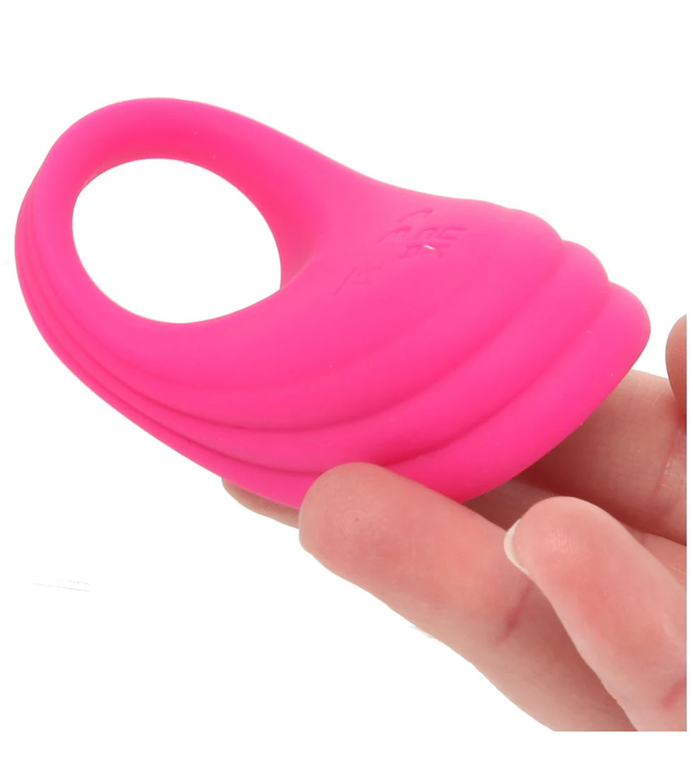 Thumbnail: Silicone Remote Vibrating Pleasure Ring