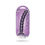 Thumbnail: Shots Ouch 8" Beaded G-Spot Dildo - Metallic Purple