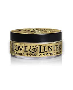 Sensuva Love & Luster Kissable Gold Diamond Dust Jar - 2 oz
