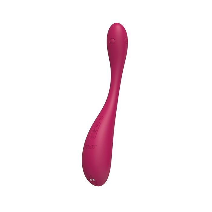Puff App-Controlled Inflatable Kegel Ball - Dark Red