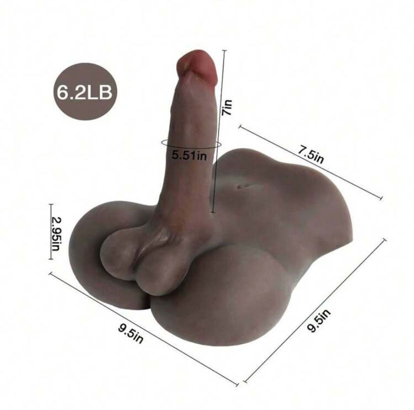 Male Sex Doll With Flexible Dildo Realistic Sex Huge Cock, Men Sex Dolls  For Wom