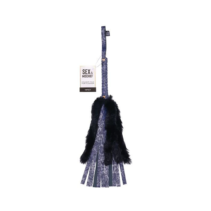 Cougar Faux Fur Flogger