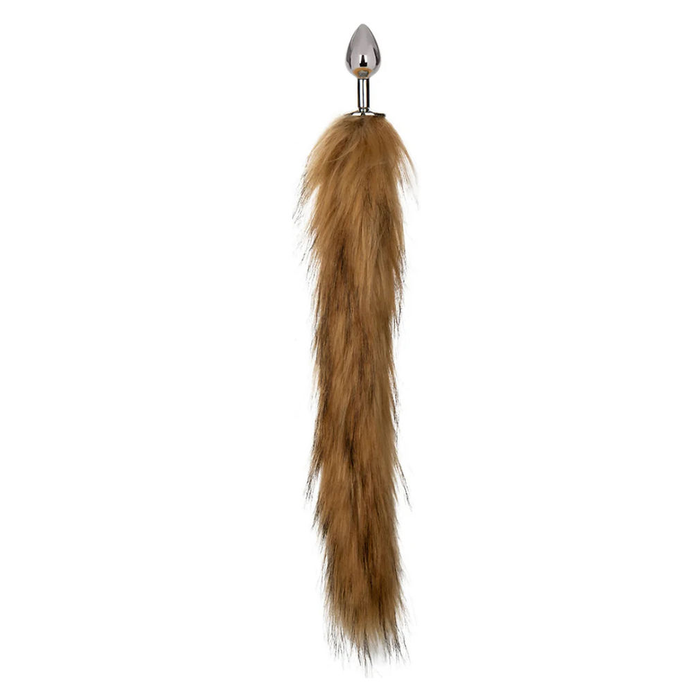 Thumbnail: CalExotics Running Wild Brown Tail Plug