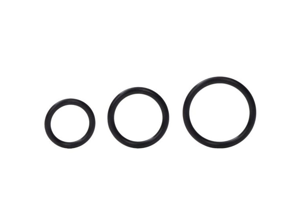 Thumbnail: Silicone Support Rings - Black