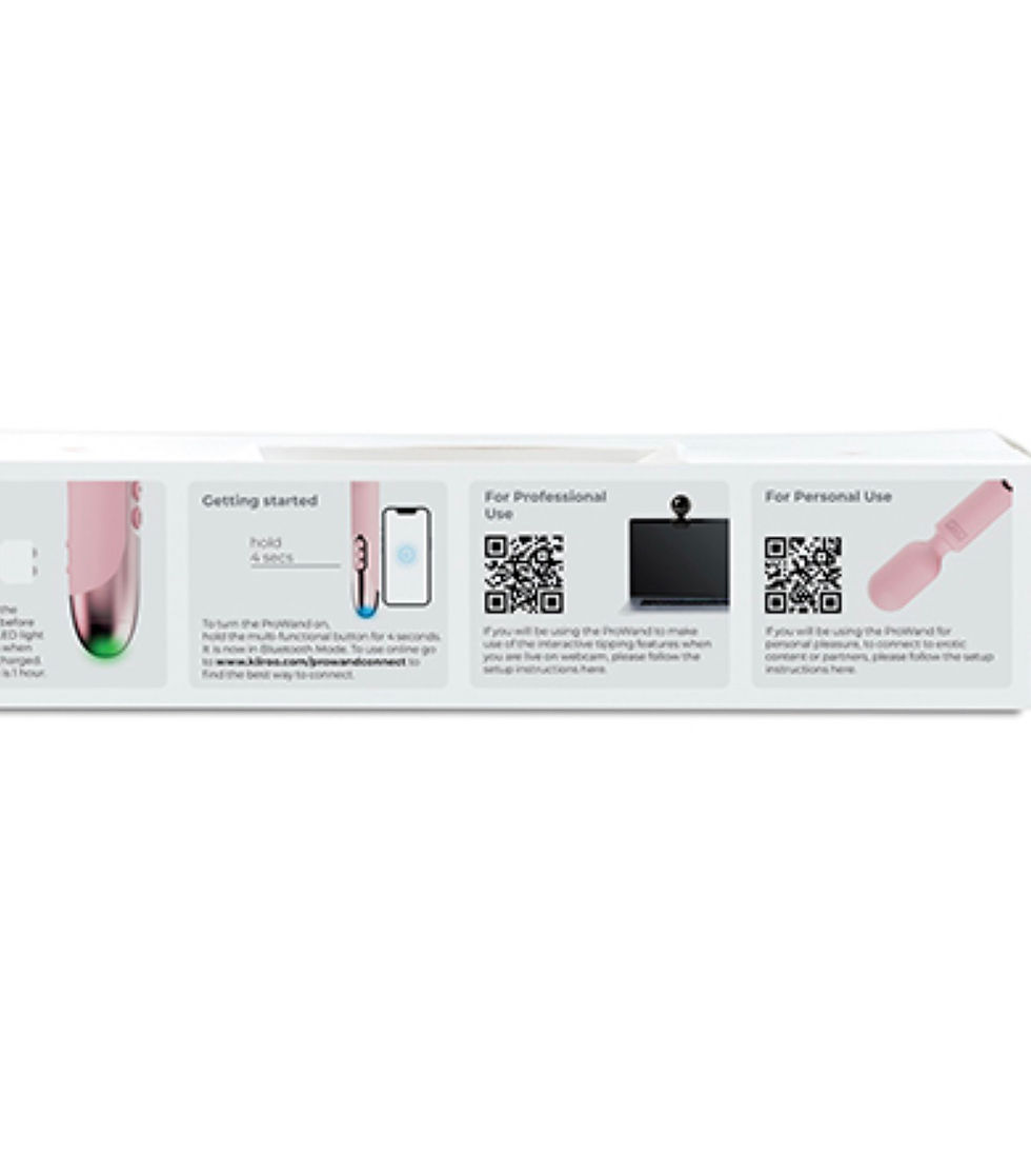 Thumbnail: Kiiroo Prowand Massager - Pink