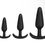 Thumbnail: Mood Naughty 1 Anal Trainer Set - Black Set of 3