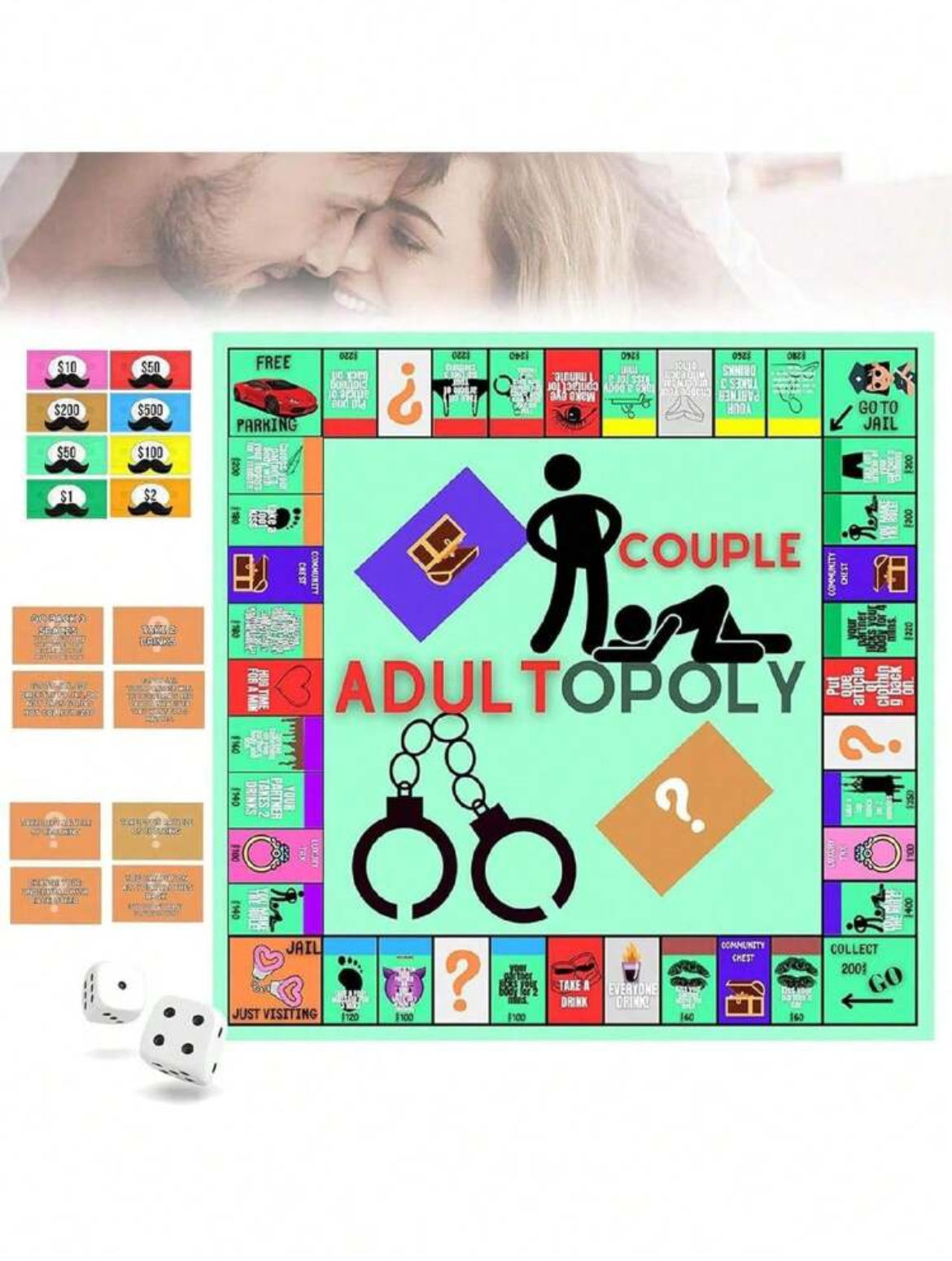 Cardboard Game Props For Couples, Enhance The Relationship Between Husband And W