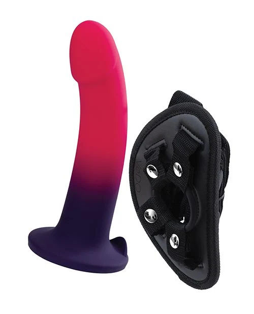 Duo Dildo and Harness