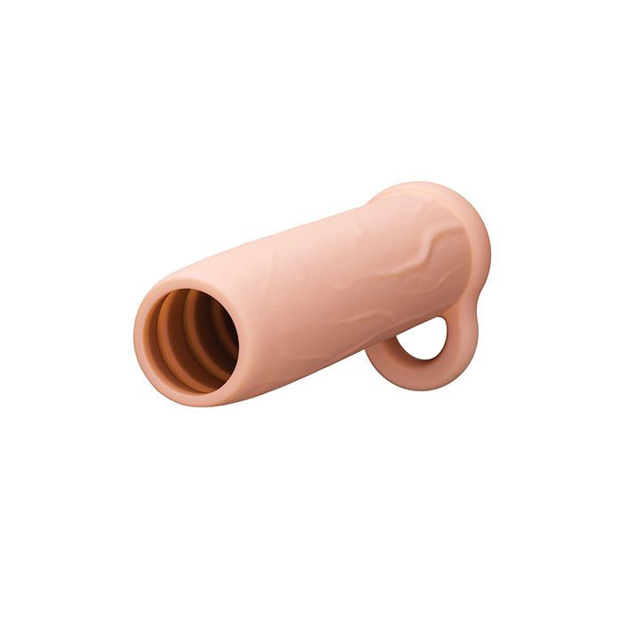 Thumbnail: Blush Performance 5.75" Enhancement Sleeve - Beige