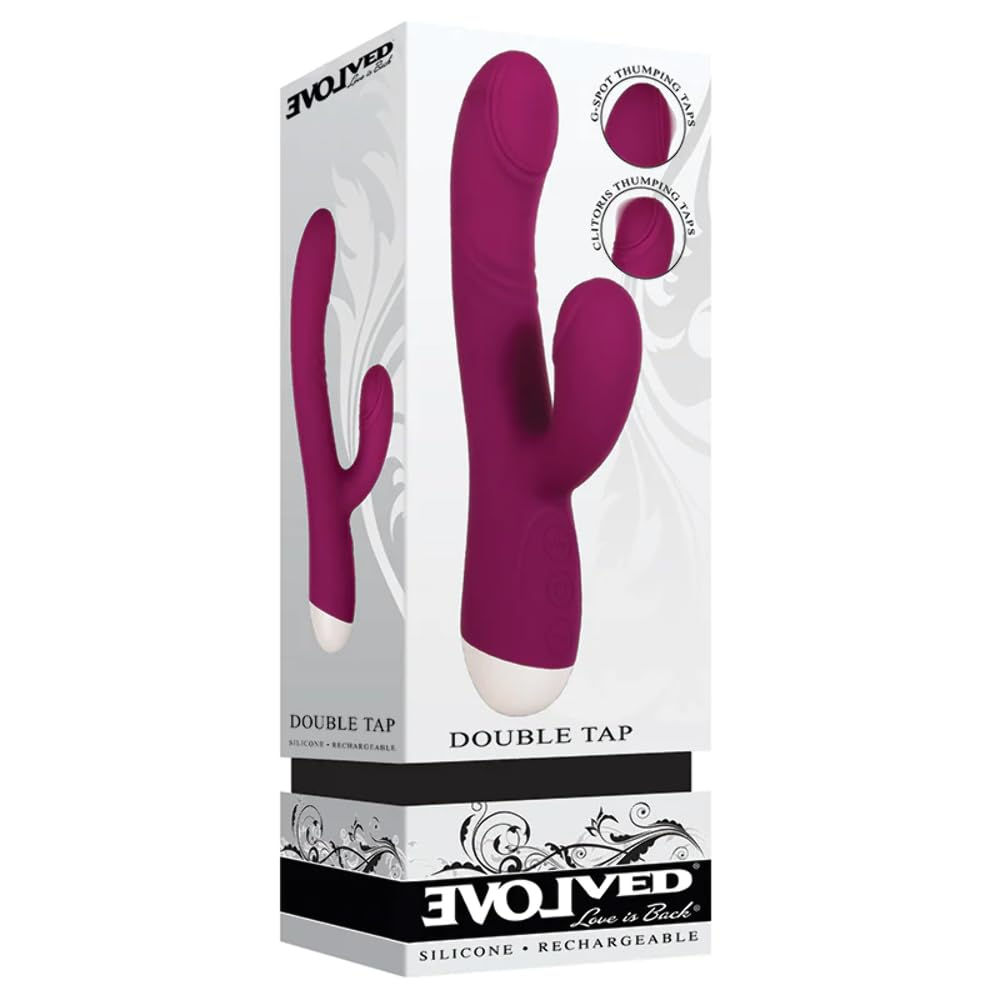 Double Tap Dual-Tapping G-spot Rabbit