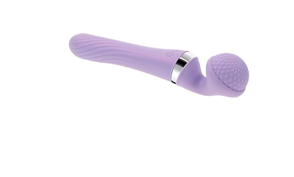 Thumbnail: Playboy Pleasure Vibrato Wand Vibrator - Lilac
