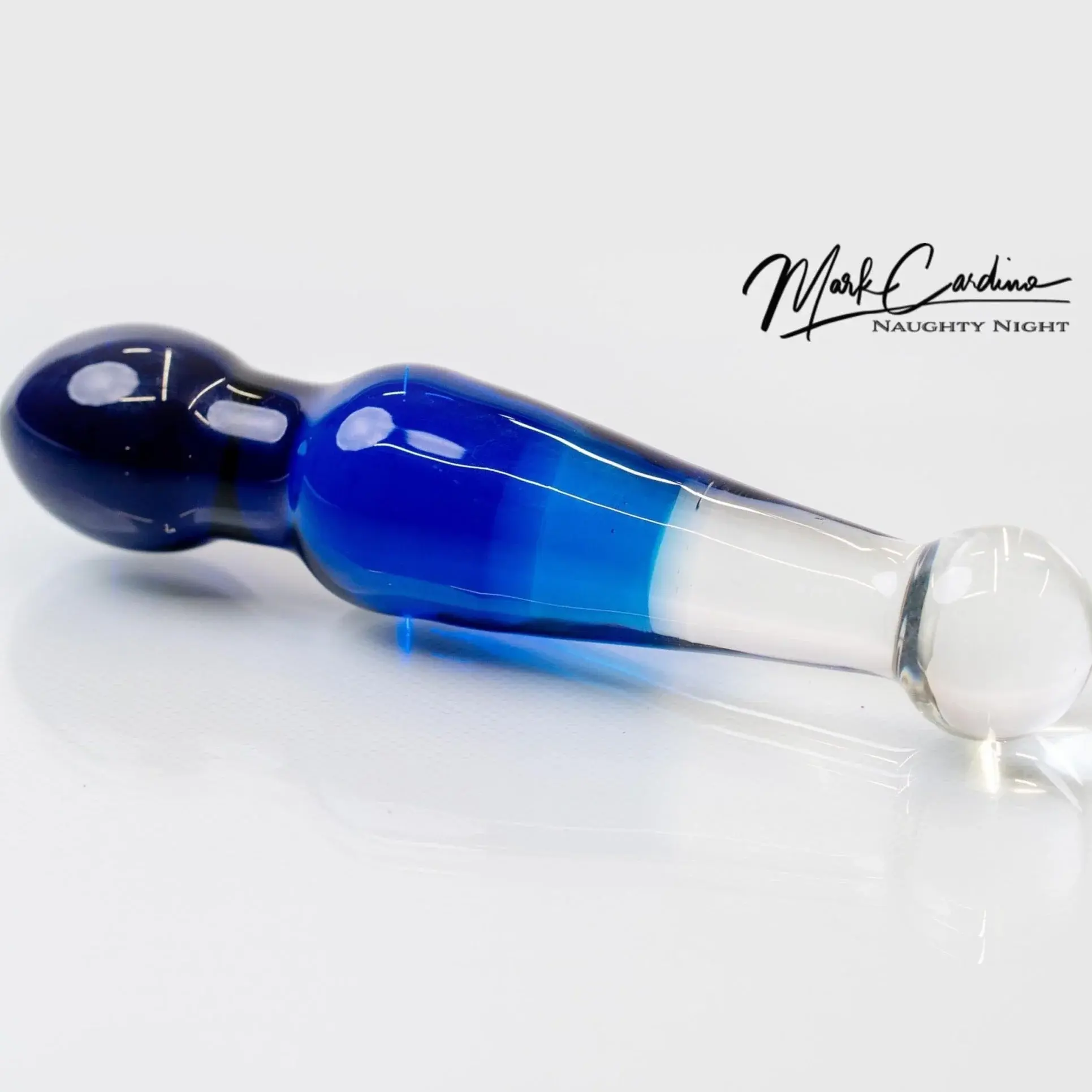 Faded Glass Blue Brush Handle 