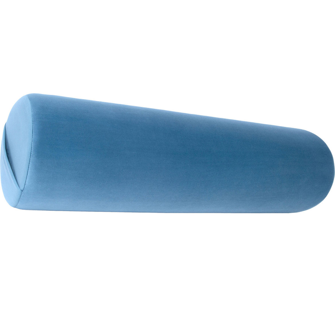 Liberator Whirl Pillow - Microvelvet Blue