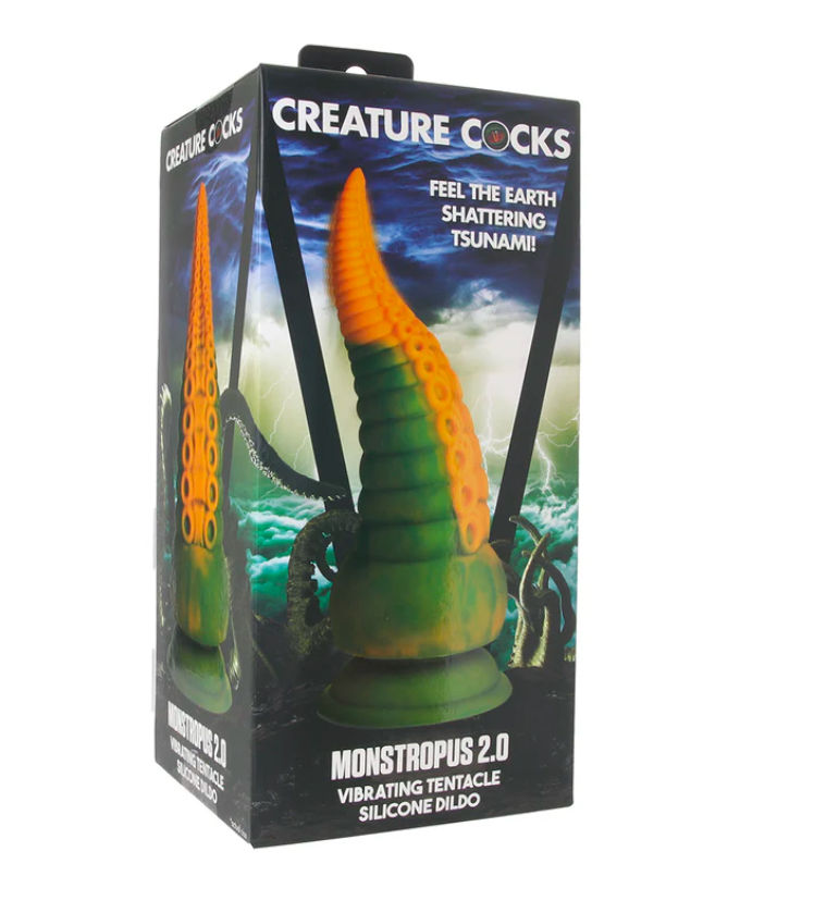 XR Brands Creature Cocks Monstropus 2.0 Vibrating Dildo