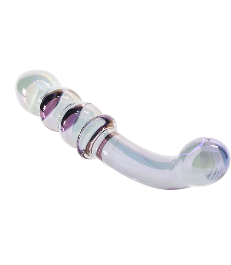 Thumbnail: Gender X Lustrous Galaxy Glass Wand