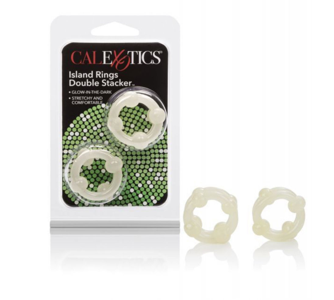 Island Rings Double Stacker - Glow