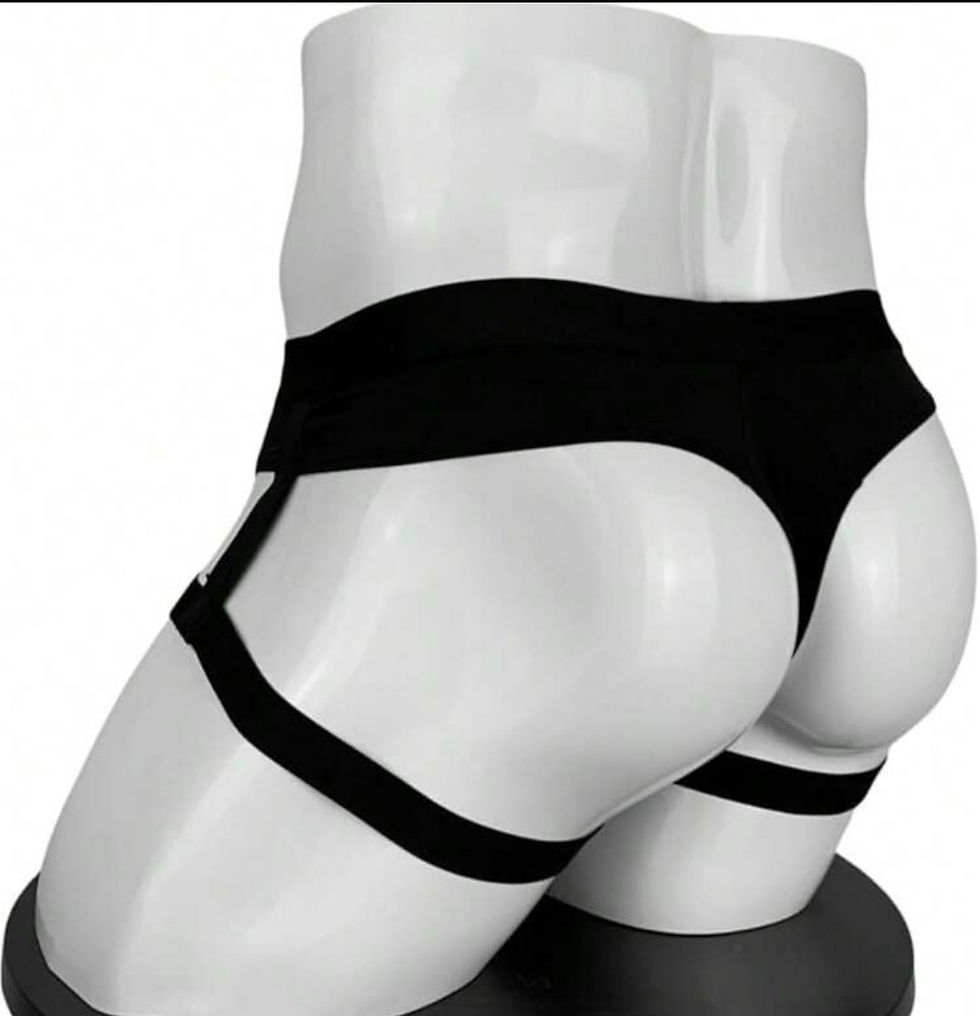 Thumbnail: Jock Straps Men Thong Underwear Male Lingerie Silk Outfits Funny Brief