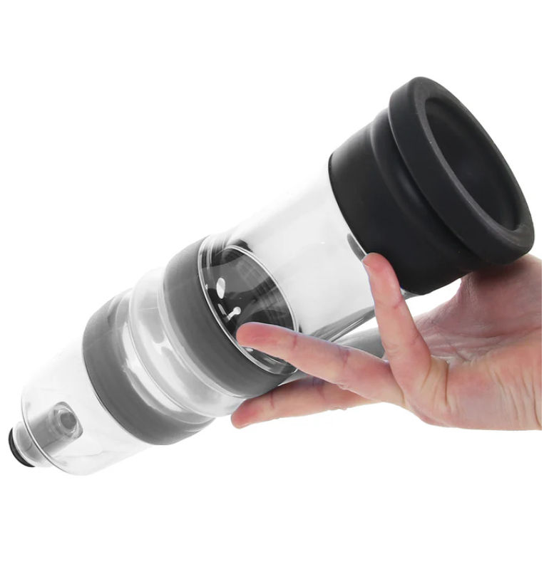 Thumbnail: Zolo AquaPump Compact Penis Pump in Clear