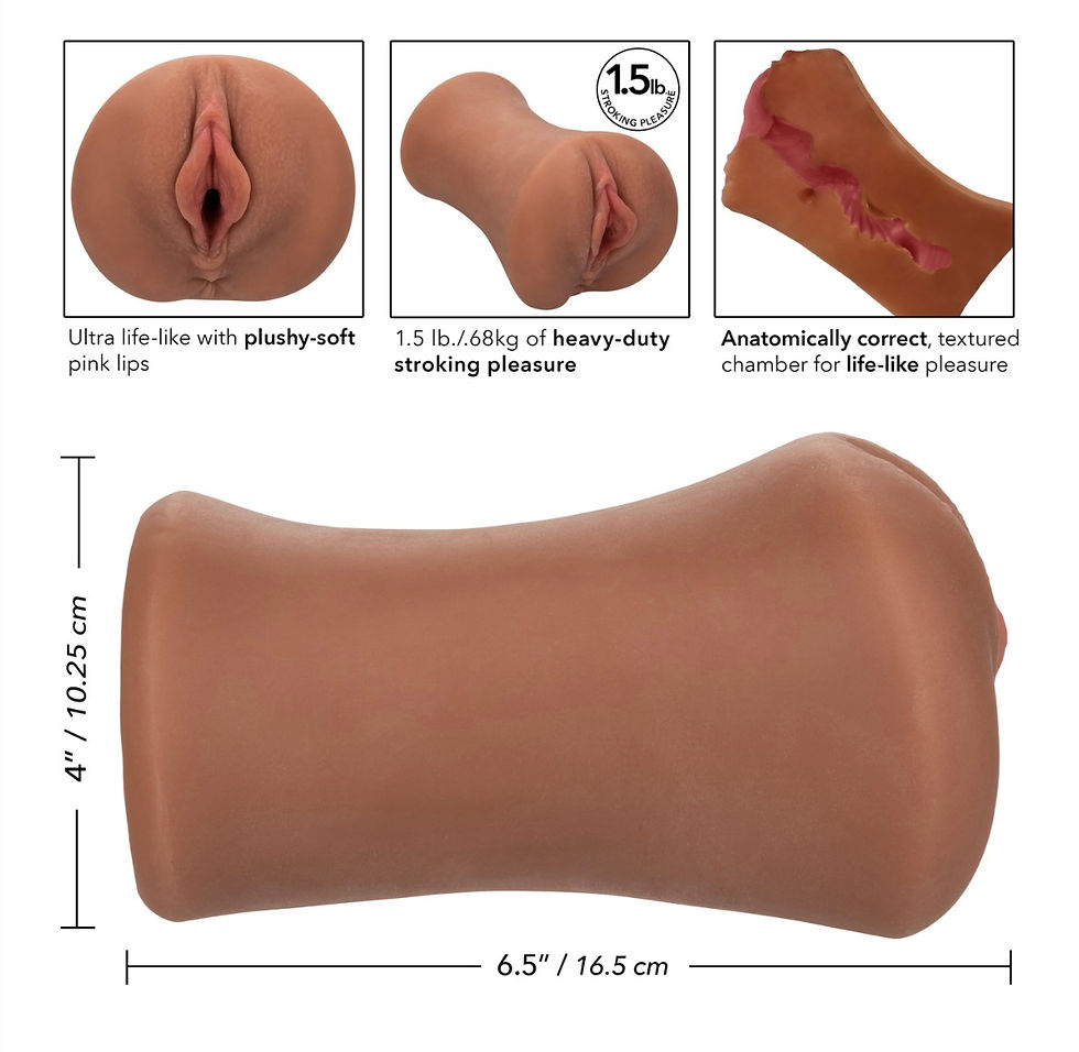 Thumbnail: Stroke It Juicy Pussy - Brown