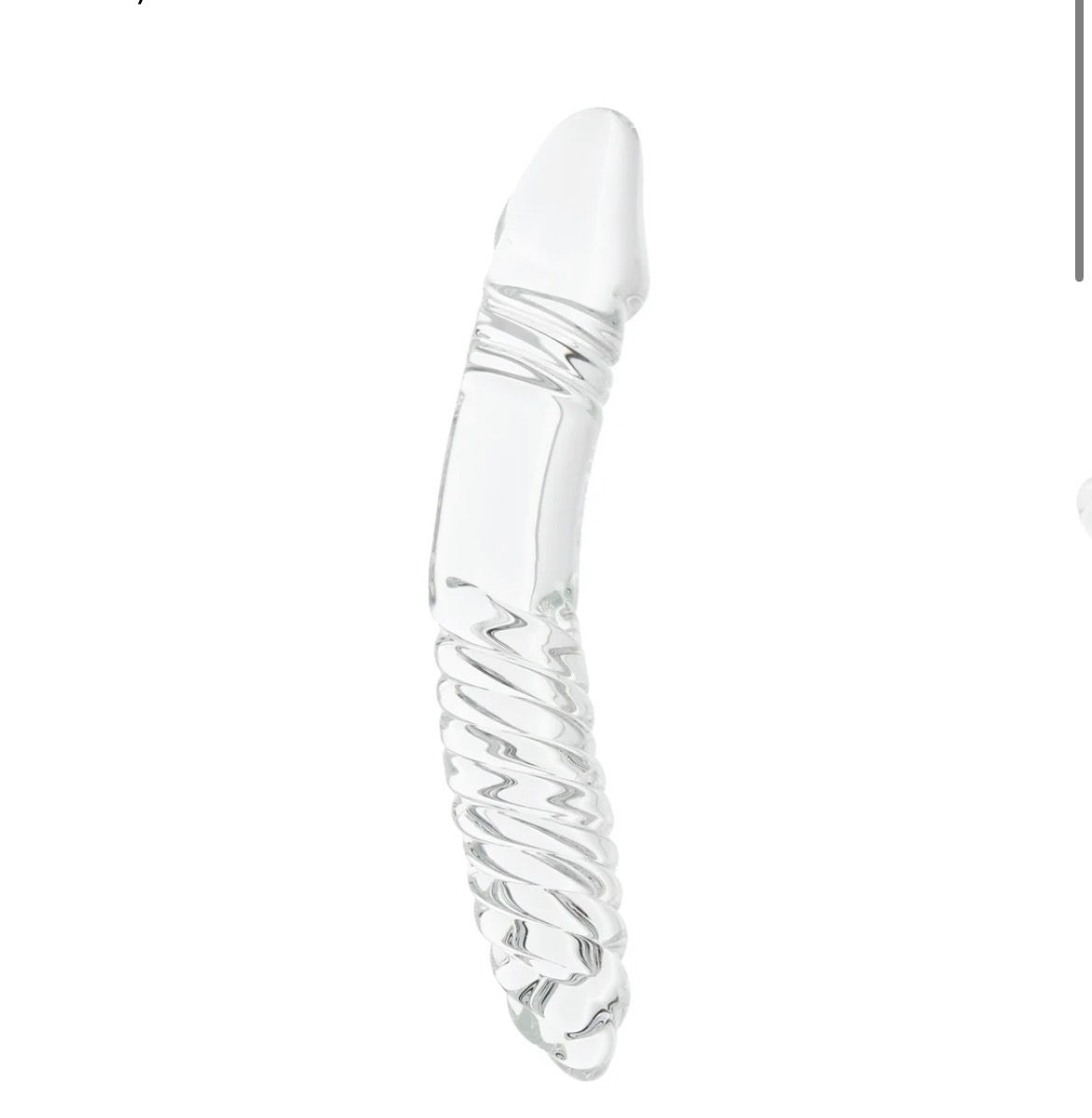 Clarity Celestial Desire Double-Ended Glass Dildo
