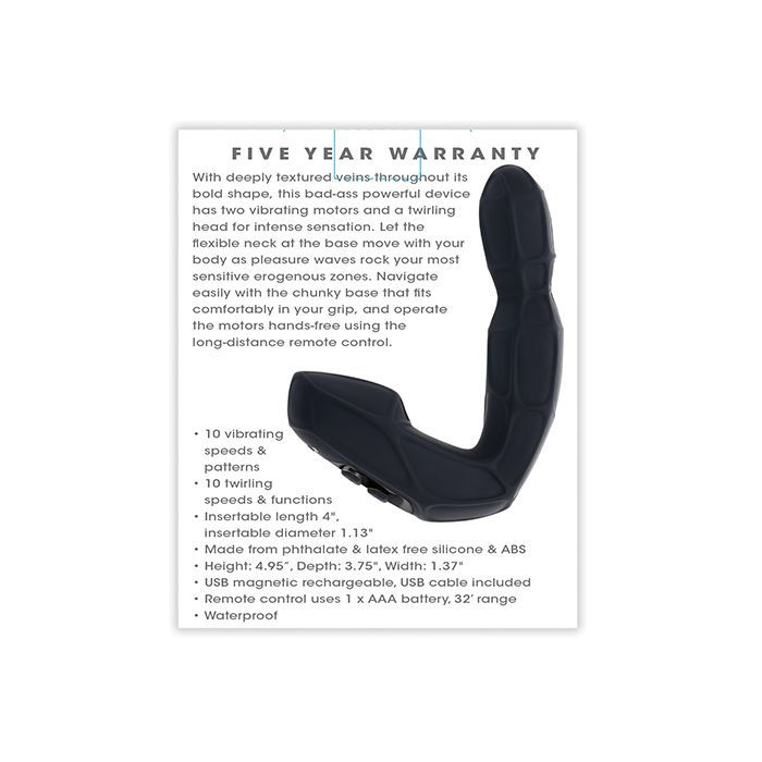 Thumbnail: Zero Tolerance Mr. Prostate - Black