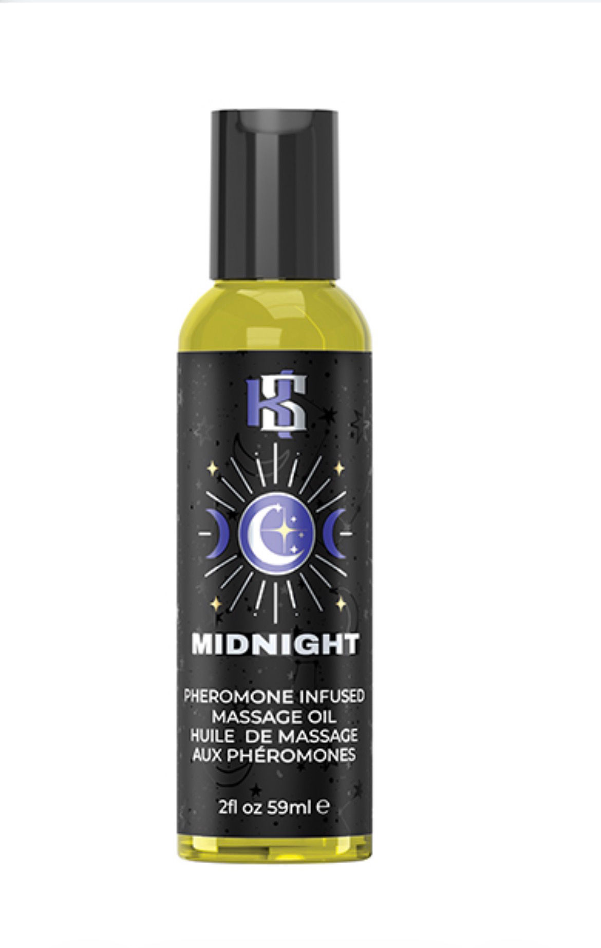 Kama Sutra Celestial Collection Pheromone Massage Oil - Midnight 2 oz