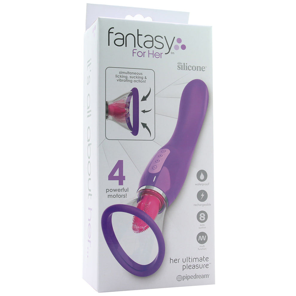 For Her Ultimate Pleasure Clitoral Pump Vibe