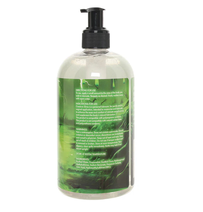Thumbnail: Creature Cocks Creature Slime Water-Based Lube in 16oz/473ml