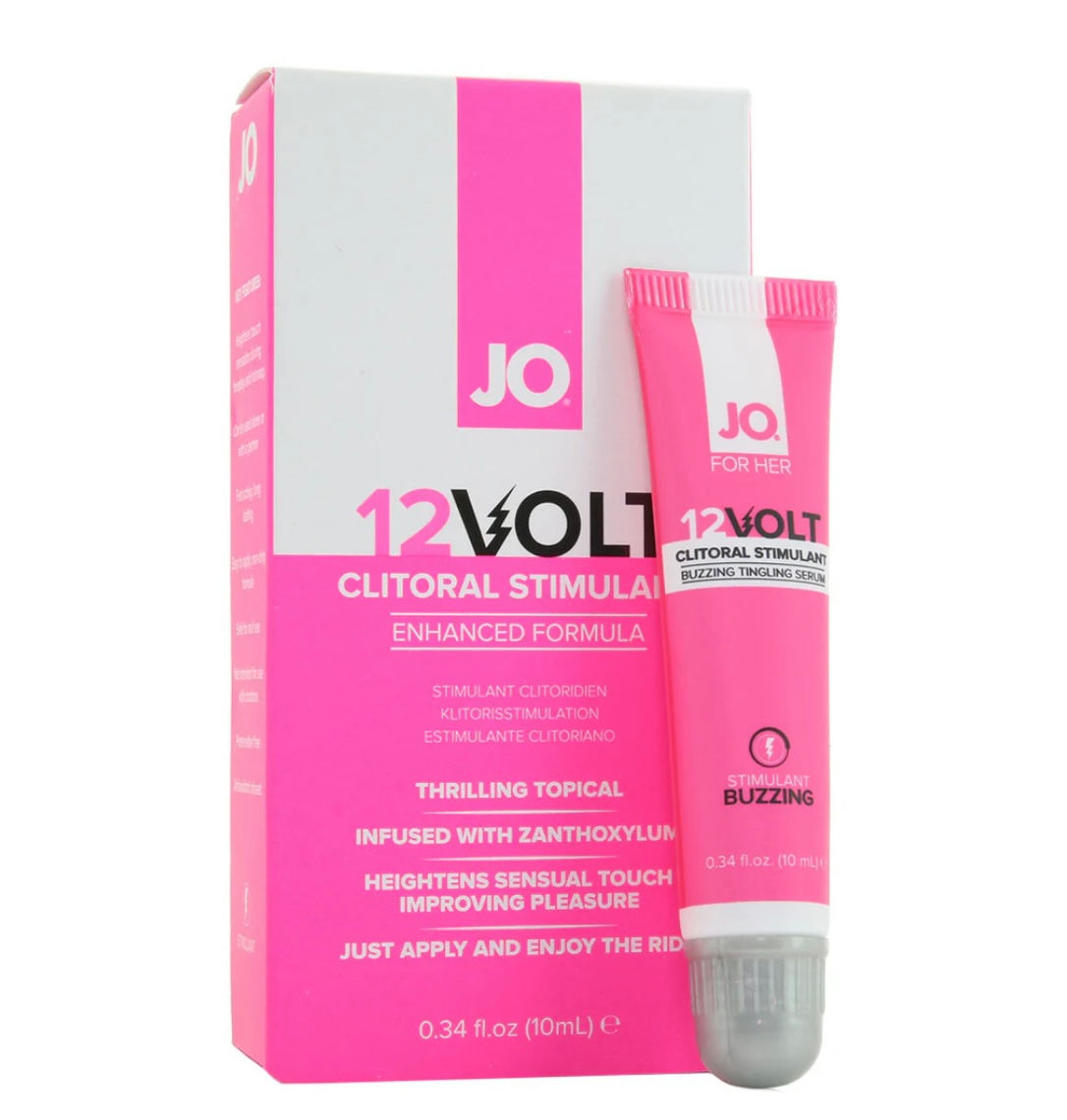 System Jo 12 Volt Clitoral Stimulant in .34z/10ml