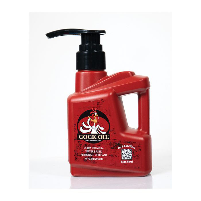 Cock Oil Water Based Lubricant - 10 oz
