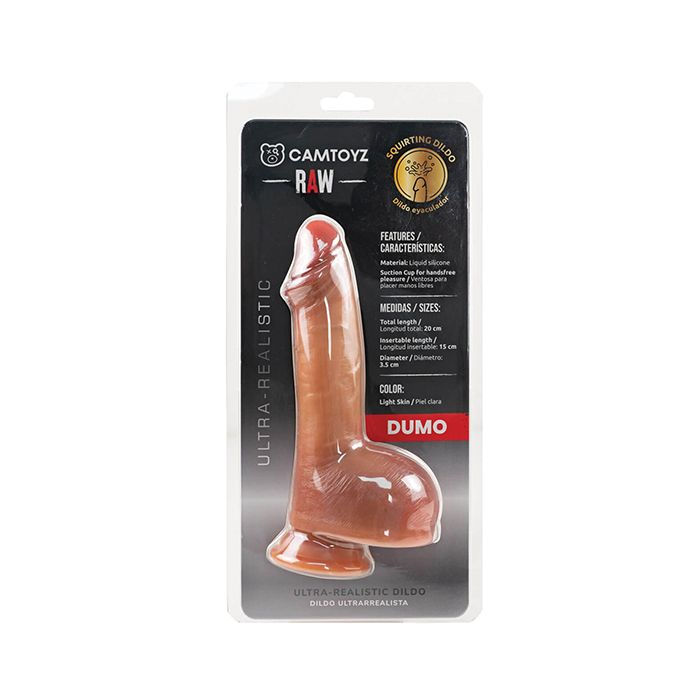 Camtoyz Ultra Realistic Squirting Dildo - Dumo