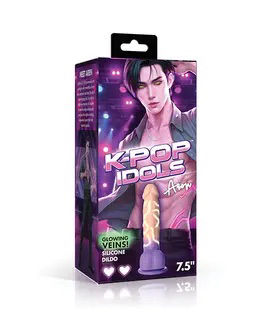 K Pop Idols Silicone Dildo w/Balls #4