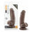 Thumbnail: Blush Dr. Skin Mr. Smith 7" Dildo w/Suction Cup - Chocolate
