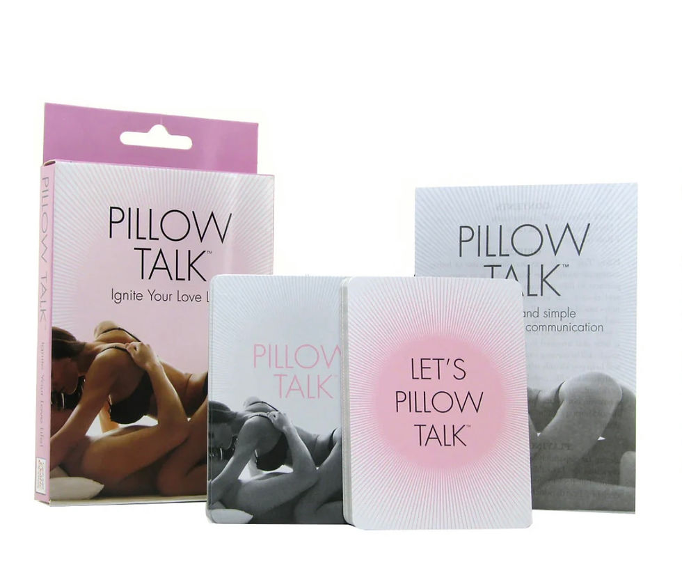 CalExotics Pillow Talk Couples Card Game