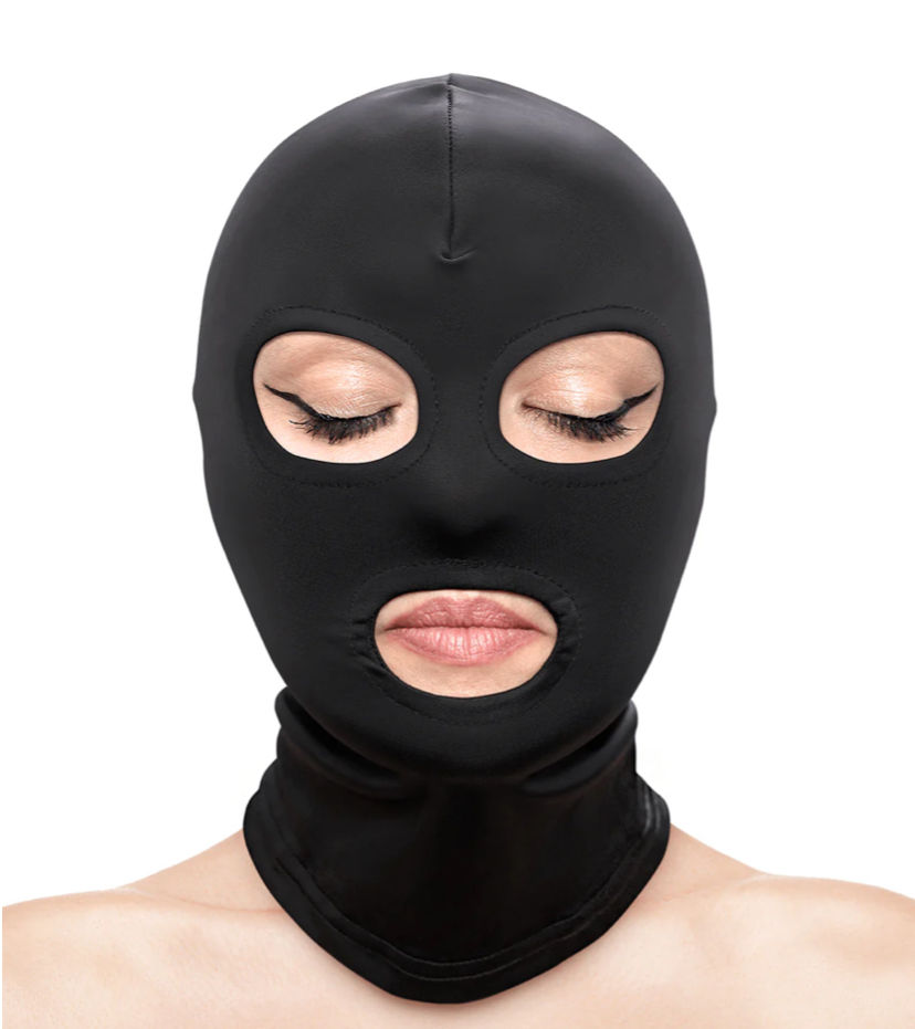 Taboo Open Eyes & Mouth Hood