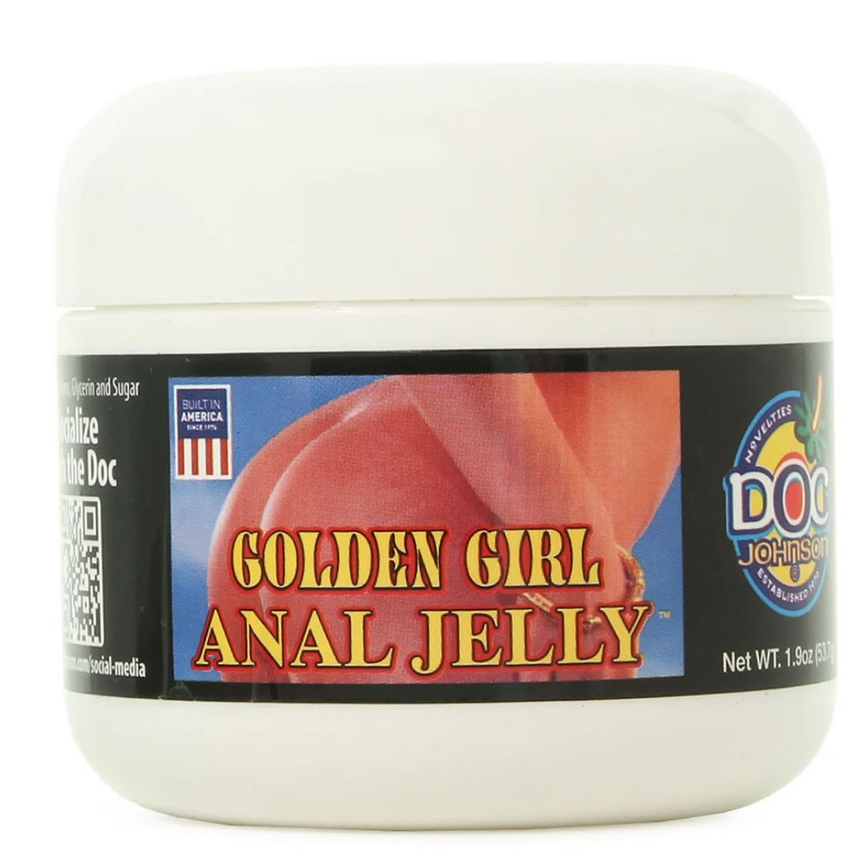 Golden Girl Anal Jelly Lubricant in 2oz/57g