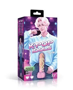 K Pop Idols Silicone Dildo w/Balls #2