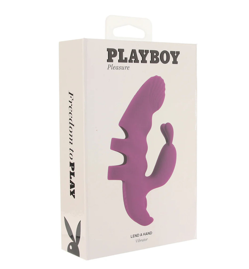 Evolved Novelties Playboy Lend A Hand Finger Vibe