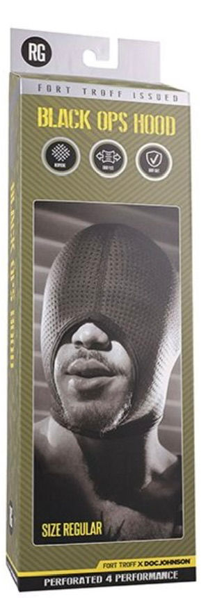 Fort Troff Black Ops Hood - Regular, Black