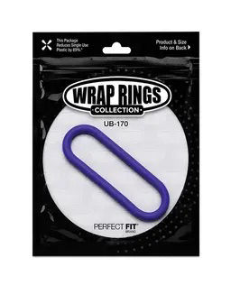 Perfect Fit Hefty Wrap Ring 12" Silicone - Purple