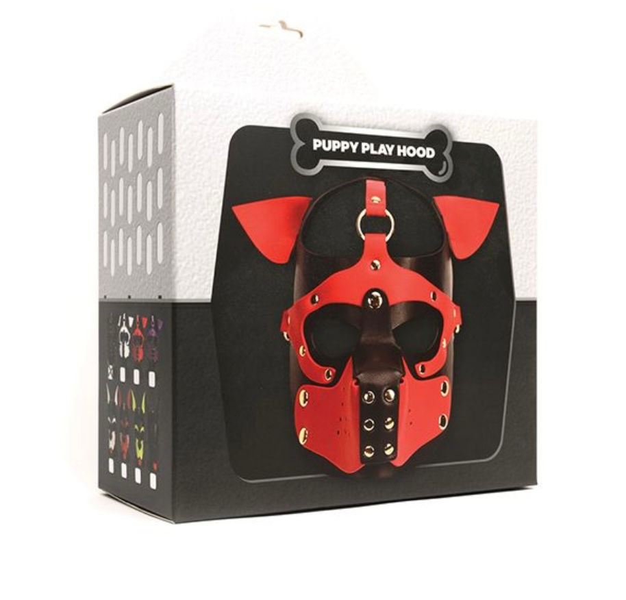 Thumbnail: 665 Bondage Pup Hood - O/S Black