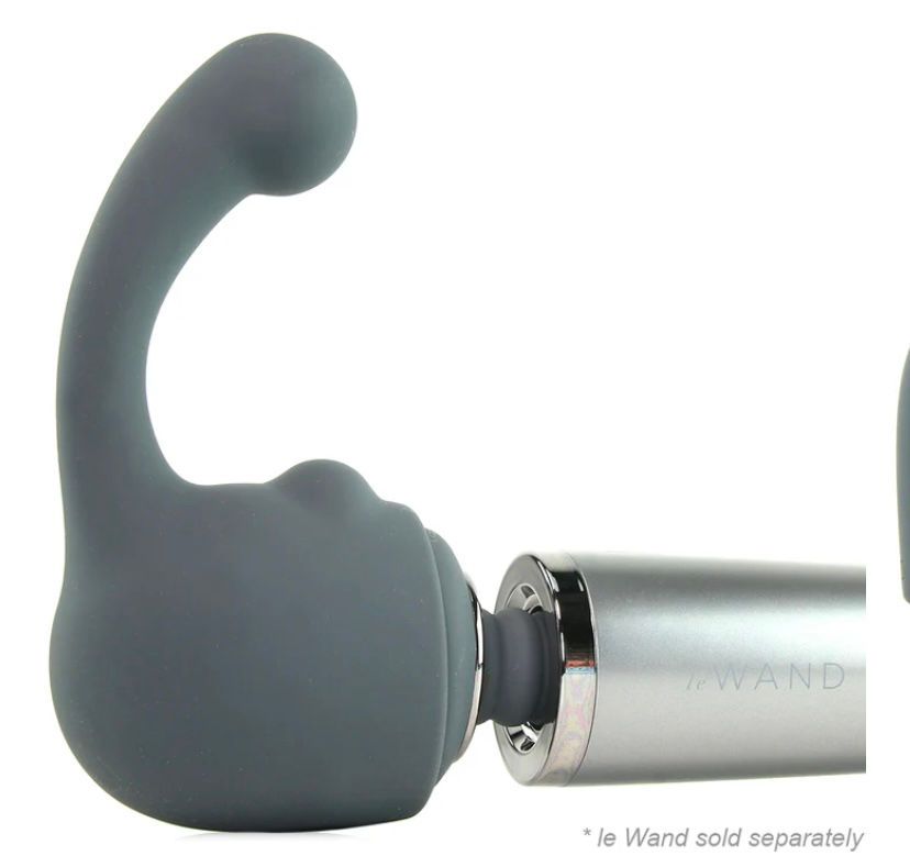 Thumbnail: B-Vibe Le Wand Curve Weighted Silicone Wand Attachment