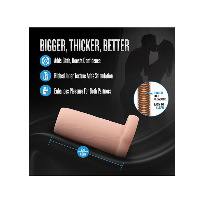Thumbnail: Blush Performance 3.5" Enhancement Sleeve - Beige