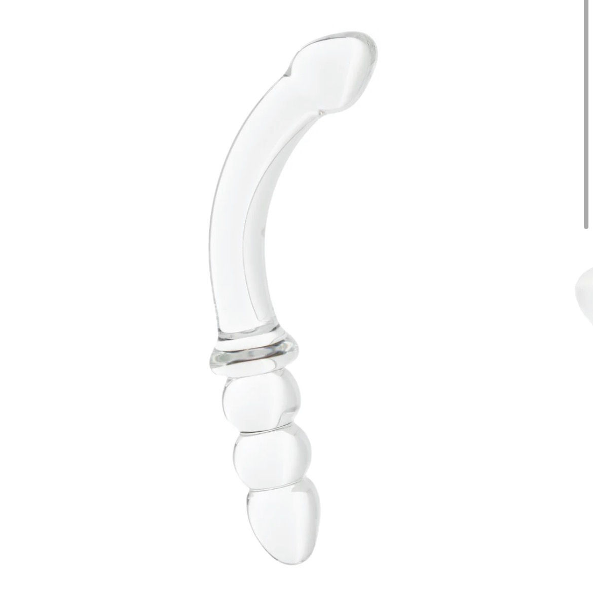Clarity Celestial Zenith Double-Ended Glass Dildo