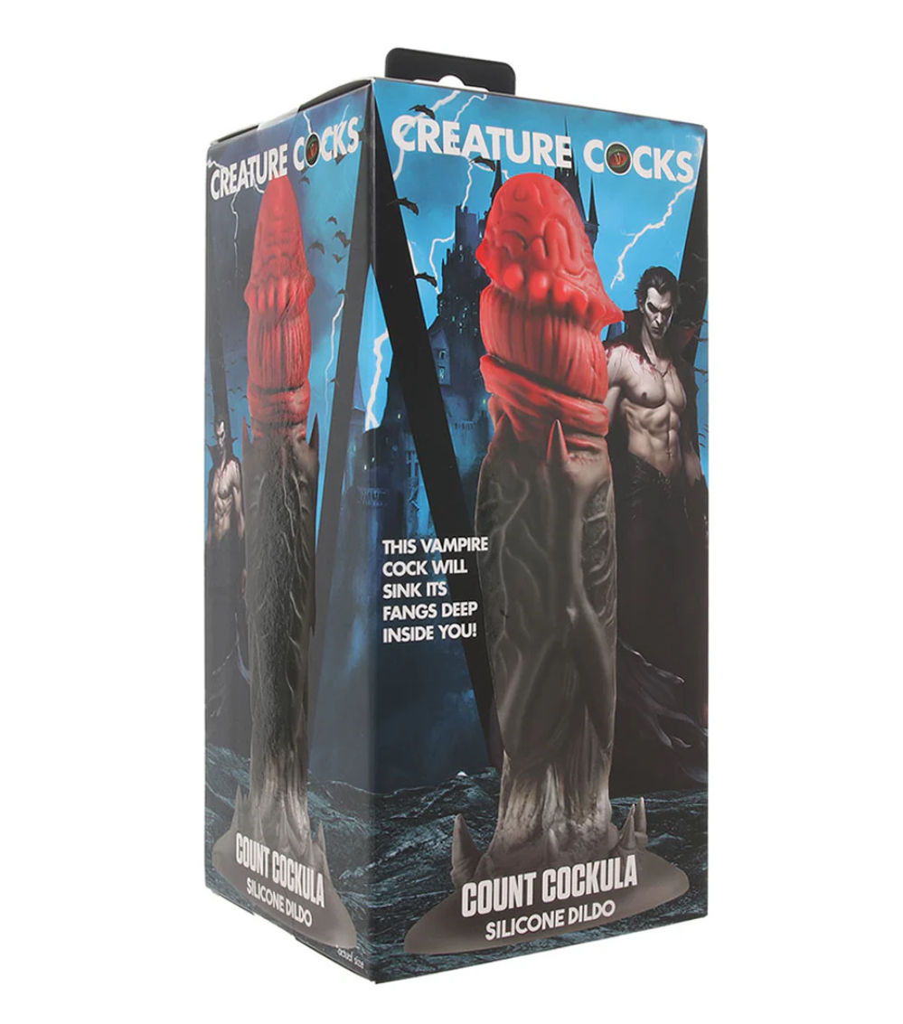 XR Brands Creature Cocks Count Cockula Silicone Dildo