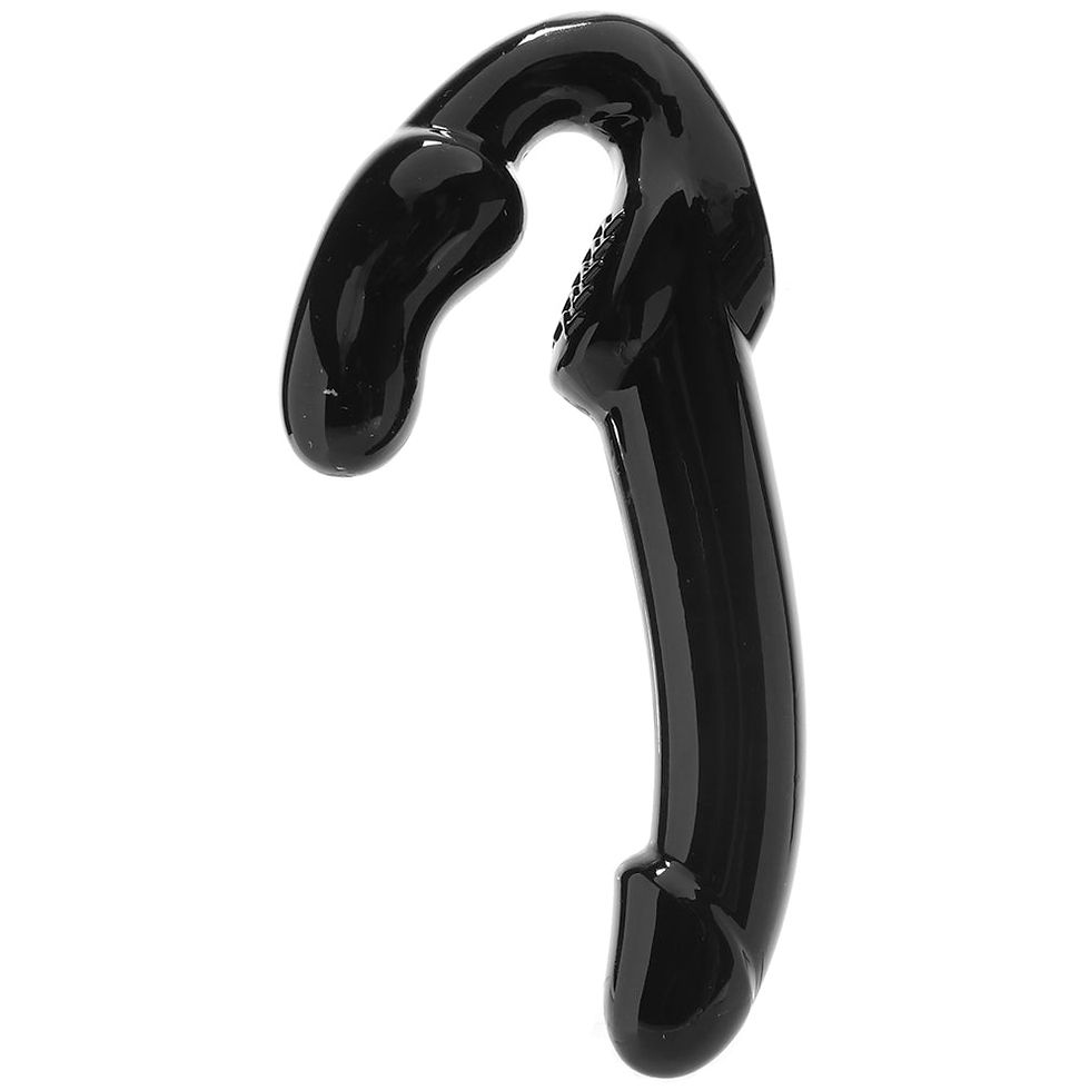 Thumbnail: Strap U Revolver Strapless Strap-On Dildo in Black